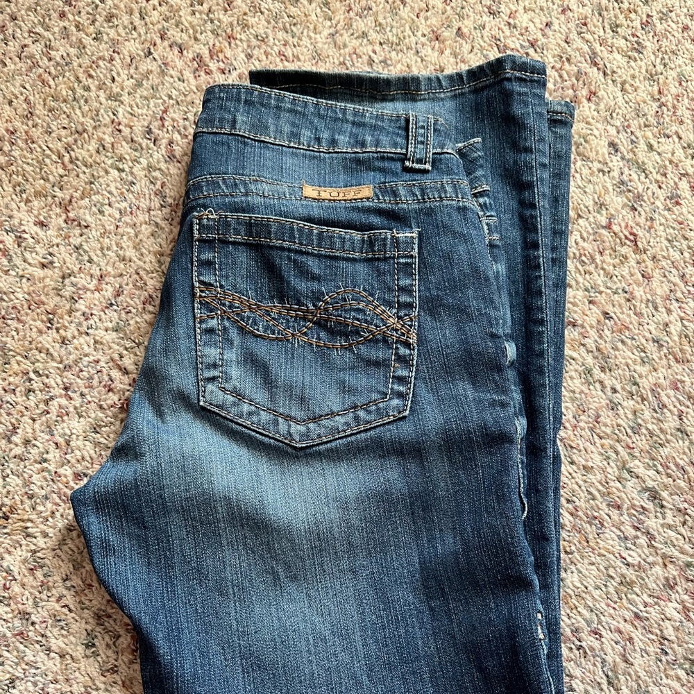 Cowgirl Tuff DFMI dark wash jeans 31x31